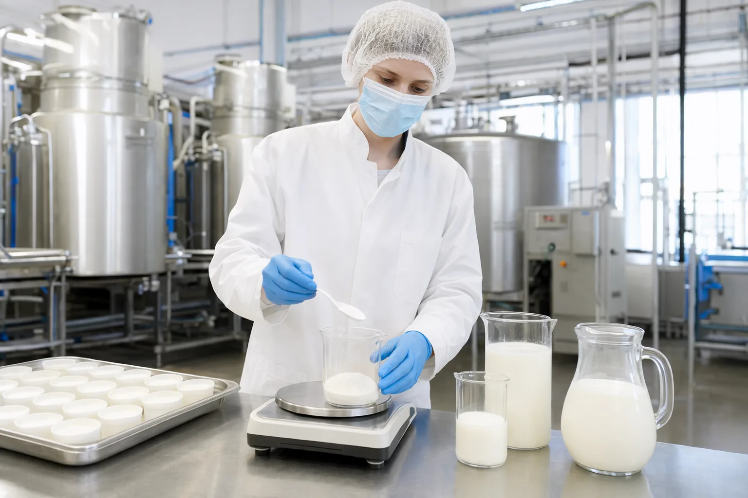 Lactase Enzyme Powder untuk Aplikasi Dairy Industri